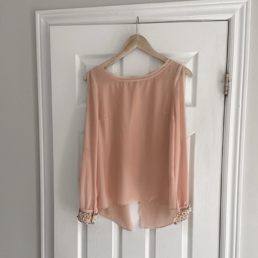 GUESS | Elegant Women's Sheer Top